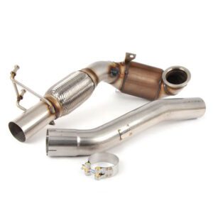 RACINGLINE - FRONT EXHAUST SYSTEM WITH HIGH FLOW SPORT CATALYST VW GOLF MK7 GTI 2.0 TSI